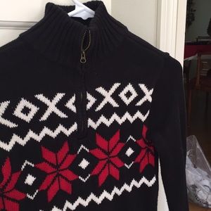 Chaps boys holiday sweater boys size 8